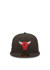 New Era Cloud Icon 5950 Chicago Bulls Fitted Hat – men's headwear (view 2)