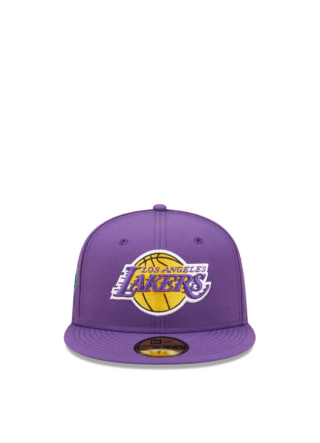 New Era Cloud Icon 5950 Los Angeles Lakers Fitted Hat – men's headwear (view 2)