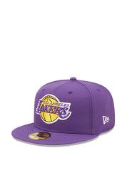 New Era Cloud Icon 5950 Los Angeles Lakers Fitted Hat – men's headwear (view 3)