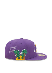 New Era Cloud Icon 5950 Los Angeles Lakers Fitted Hat – men's headwear (view 4)