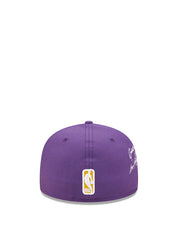 New Era Cloud Icon 5950 Los Angeles Lakers Fitted Hat – men's headwear (view 5)