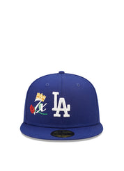 New Era Crown Champs 5950 11092 Los Angeles Dodgers Fitted Hat – men's headwear (view 2)
