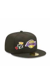 New Era Crown Champs 5950 Los Angeles Lakers Fitted Hat – men's headwear