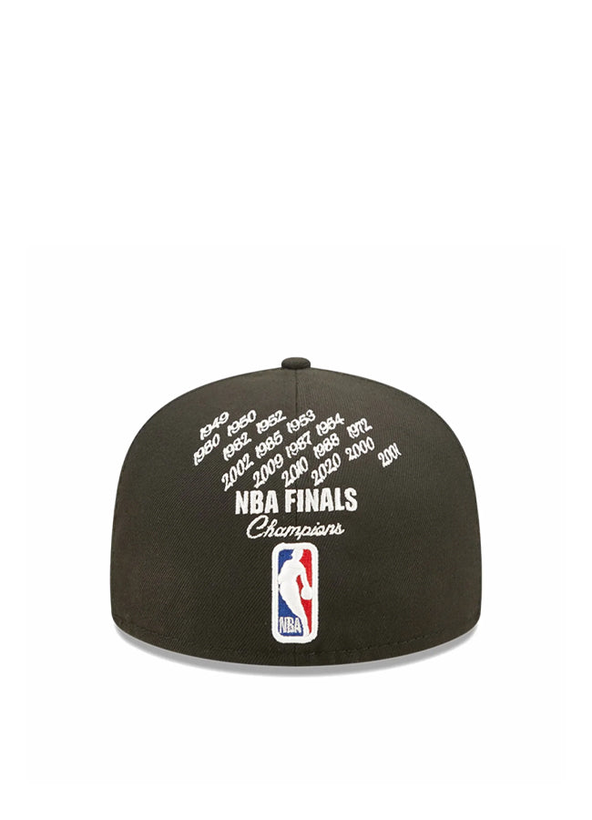 New Era Crown Champs 5950 Los Angeles Lakers Fitted Hat – men's headwear (view 3)