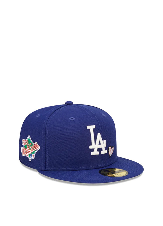 New Era Team Heart 59FIFTY Los Angeles Dodgers Fitted Hat – men's headwear