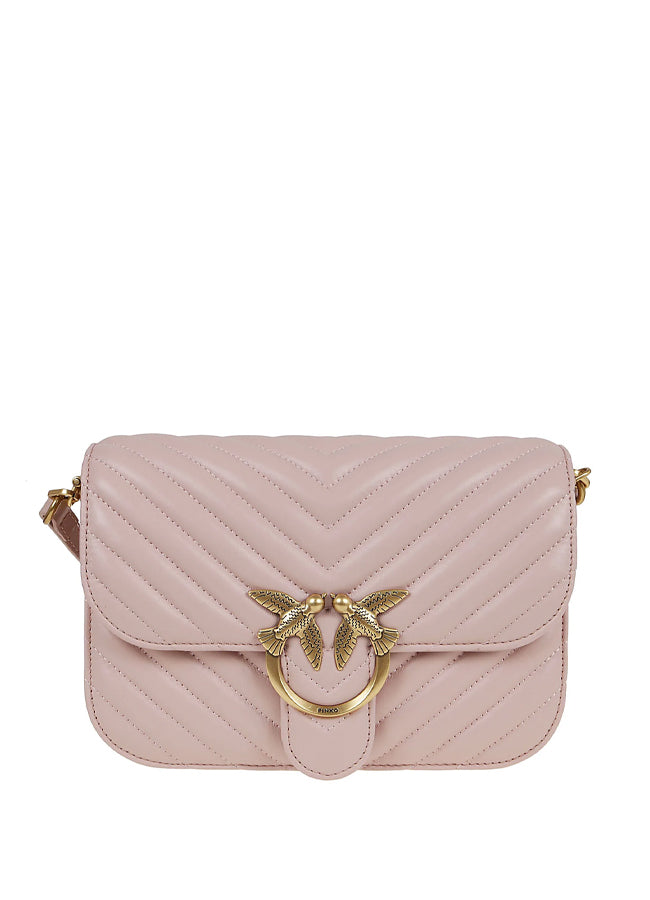 Pinko Love Bell Classic Chevron Bag – women's bags