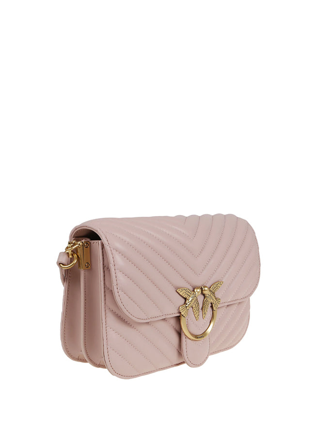 Pinko Love Bell Classic Chevron Bag – women's bags (view 3)