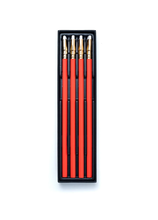 Blackwing Red Pencil Set (4) – lifestyle goods
