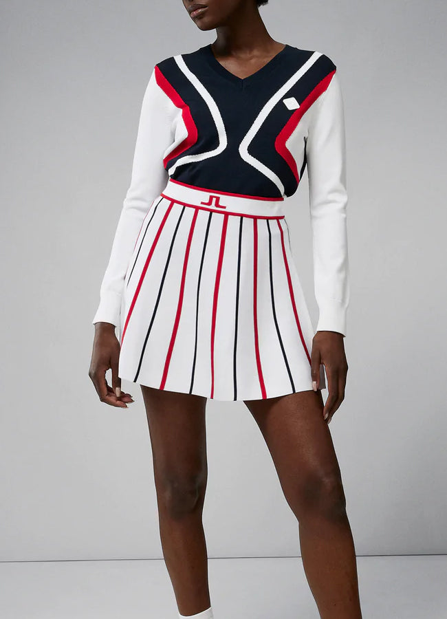 J. Lindeberg River Knitted Skirt – women's designer knitwear (view 3)
