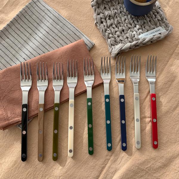 Sabre Bistrot Solid Salad Fork – flatware (view 2)