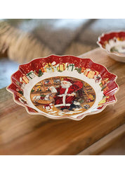 Villeroy & Boch Toy's Fantasy Bowl Large – Santa Wish Lists – tableware (view 2)