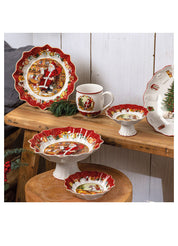 Villeroy & Boch Toy's Fantasy Bowl Large – Santa Wish Lists – tableware (view 3)