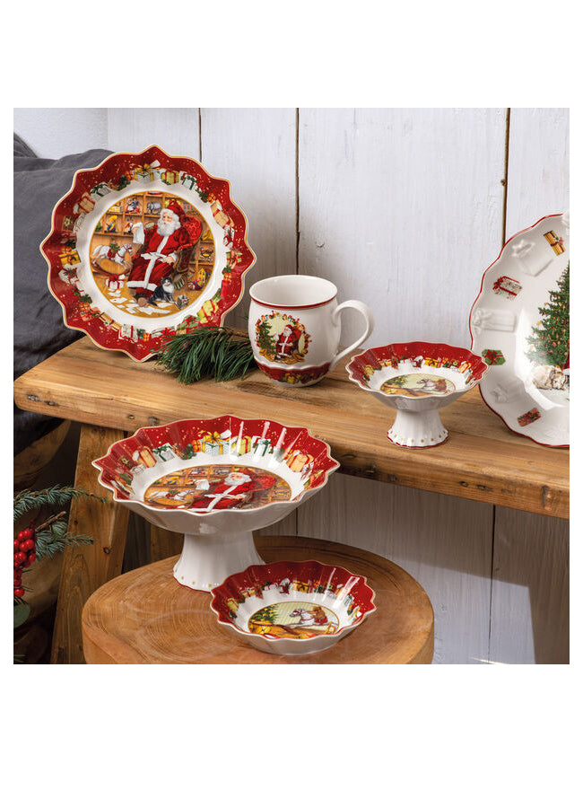 Villeroy & Boch Toy's Fantasy Bowl Large – Santa Wish Lists – tableware (view 3)