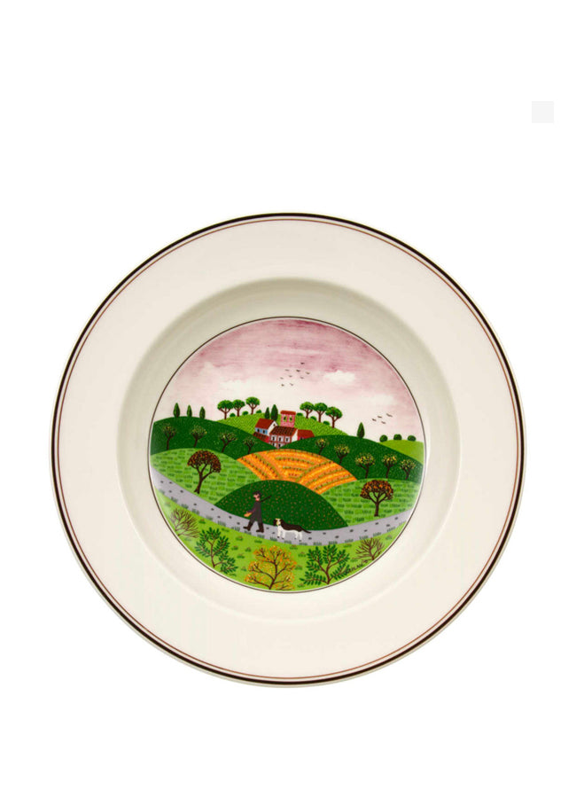 Villeroy & Boch Design Naif Rim Soup #6 Hunter & Dog – tableware