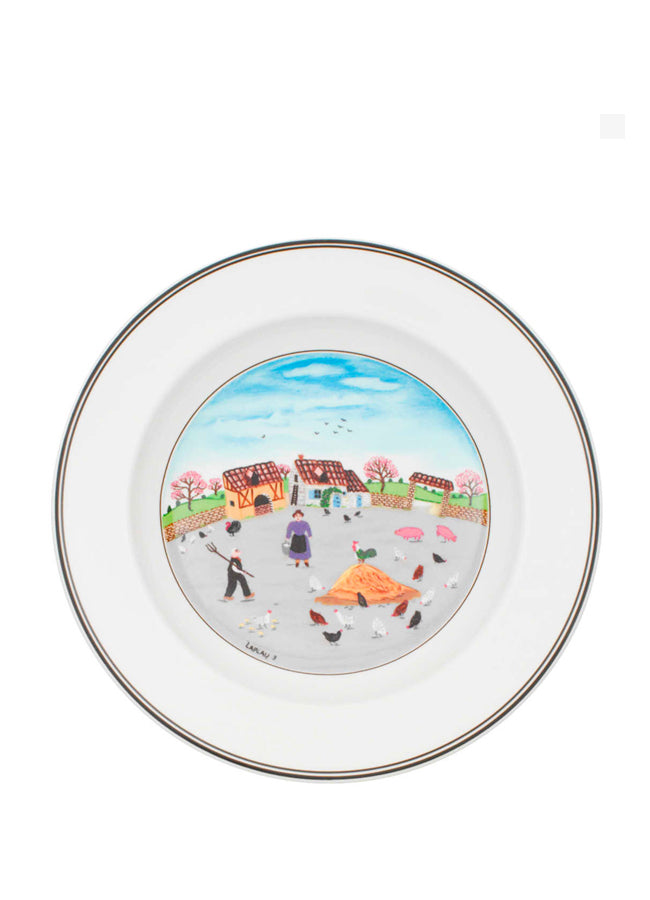 Villeroy & Boch Design Naif Rim Soup #3 Country Yard – tableware
